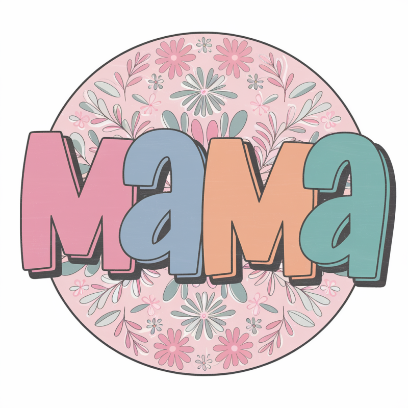 Floral Mama Graphic T-Shirt