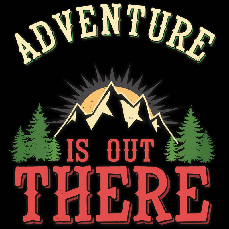 Adventure Graphic Tee - Outdoor Adventure T-Shirt