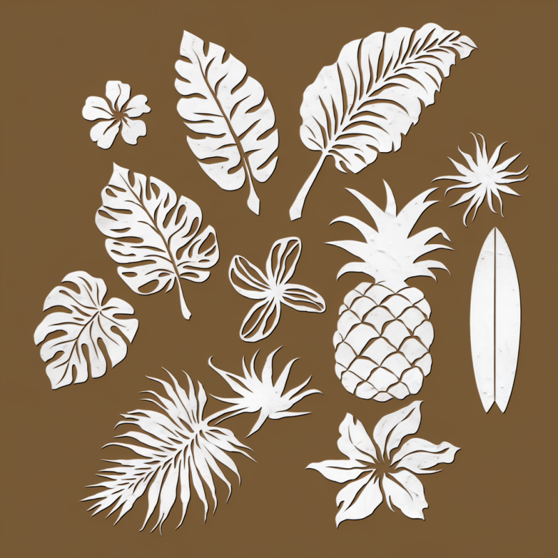 Tropical Pineapple Graphic Cotton T-Shirt