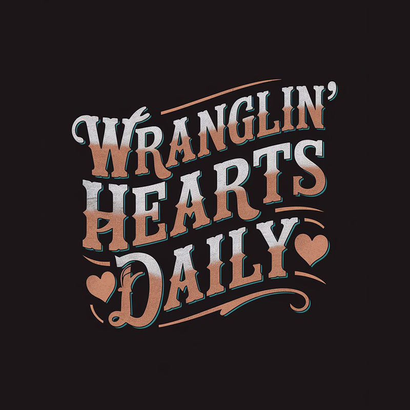 Wranglin' Hearts Daily Birthday Pattern Top