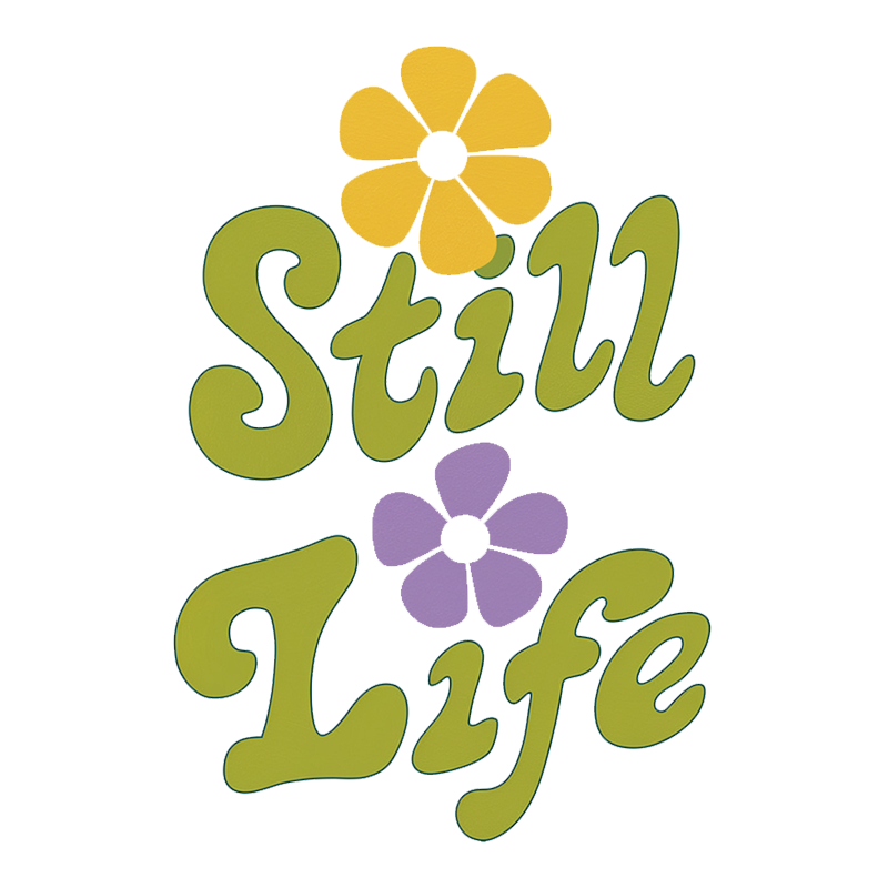 Still Life Floral Graphic T-Shirt