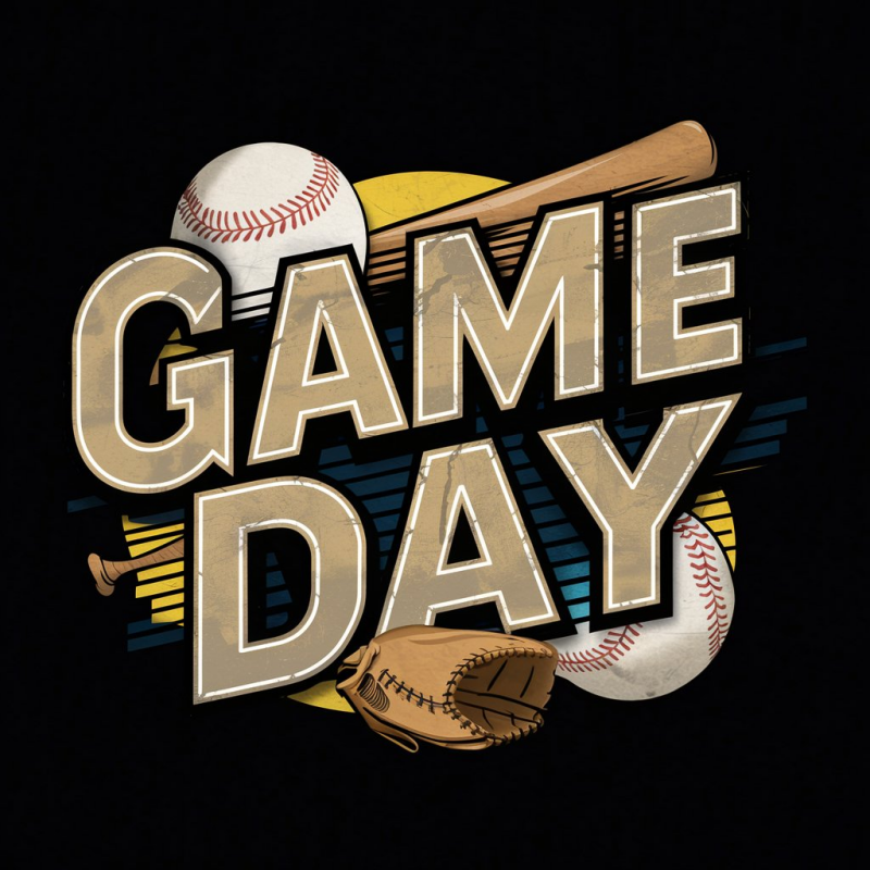 Game Day Baseball Graphic Tee