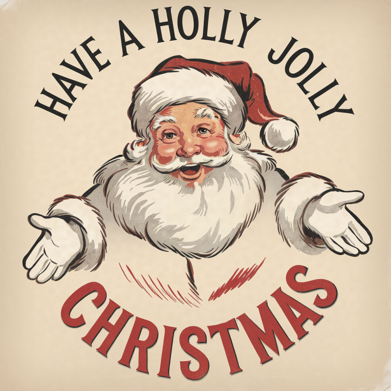 Christmas Santa Claus Graphic T-Shirt