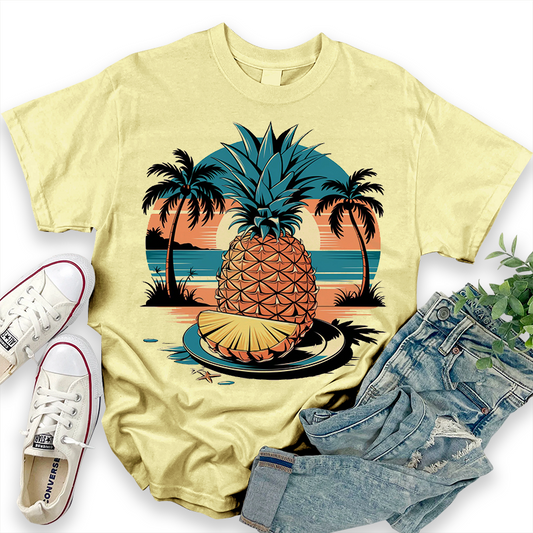 Beach Pattern T-shirt