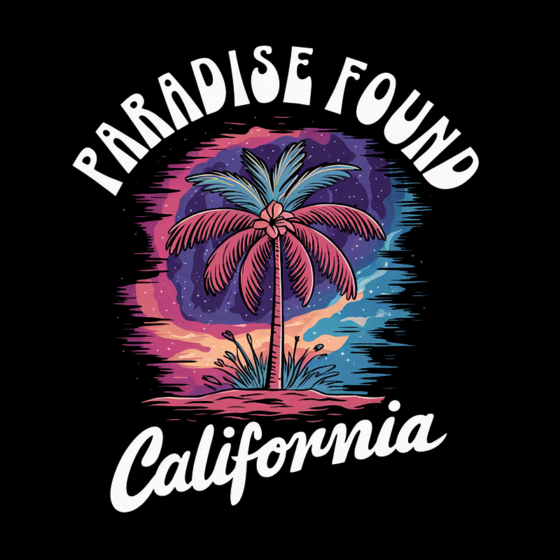 Paradise Found California T-Shirt