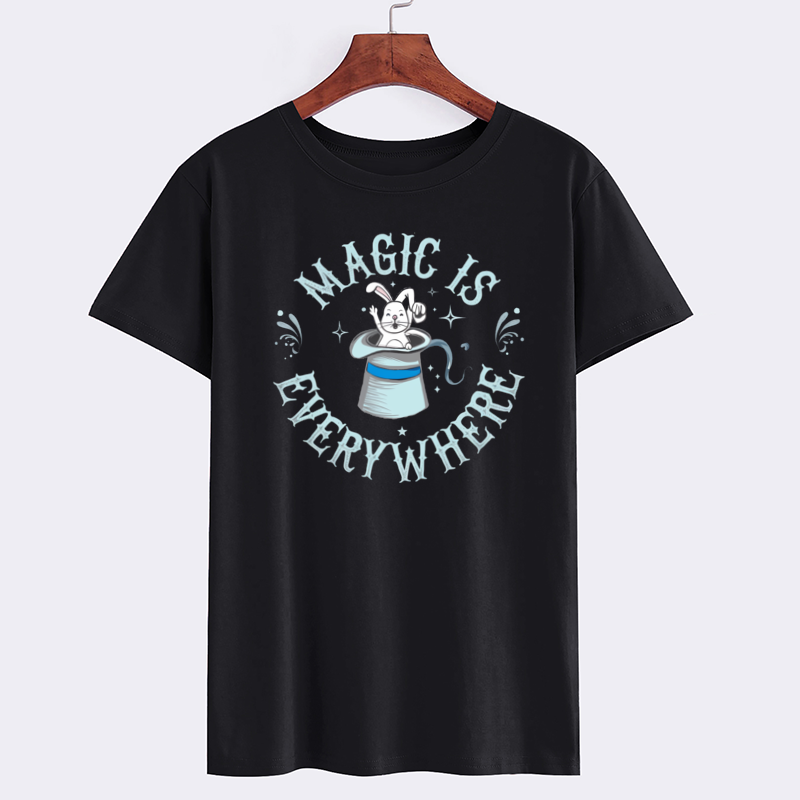Magic Is Everywhere Rabbit Graphic T-Shirt
