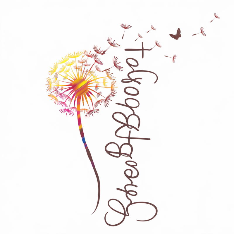 Dandelion Dreams Graphic T-Shirt