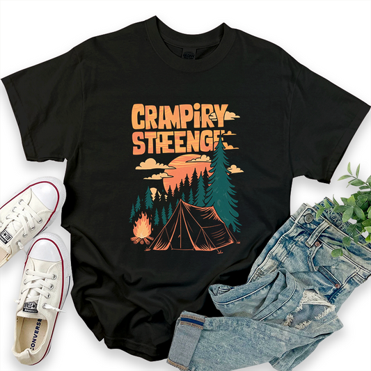 Outdoor Camping Graphic Top T-Shirt