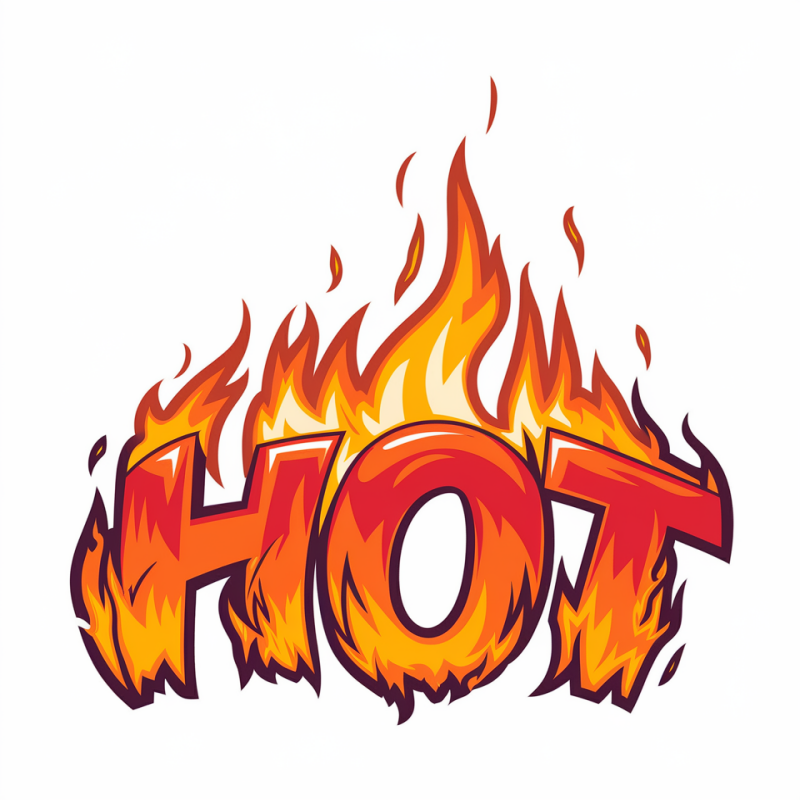 LA Fire Hot Spot "HOT" T-Shirt