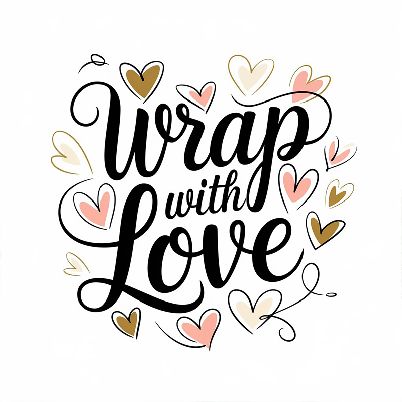 Wrap with Love Valentine's Day T-shirt