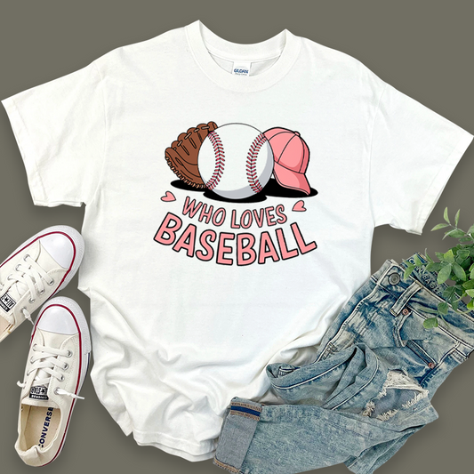 Baseball Sports Casual Pattern Top