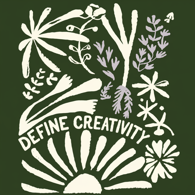 Define Creativity Graphic Black T-Shirt
