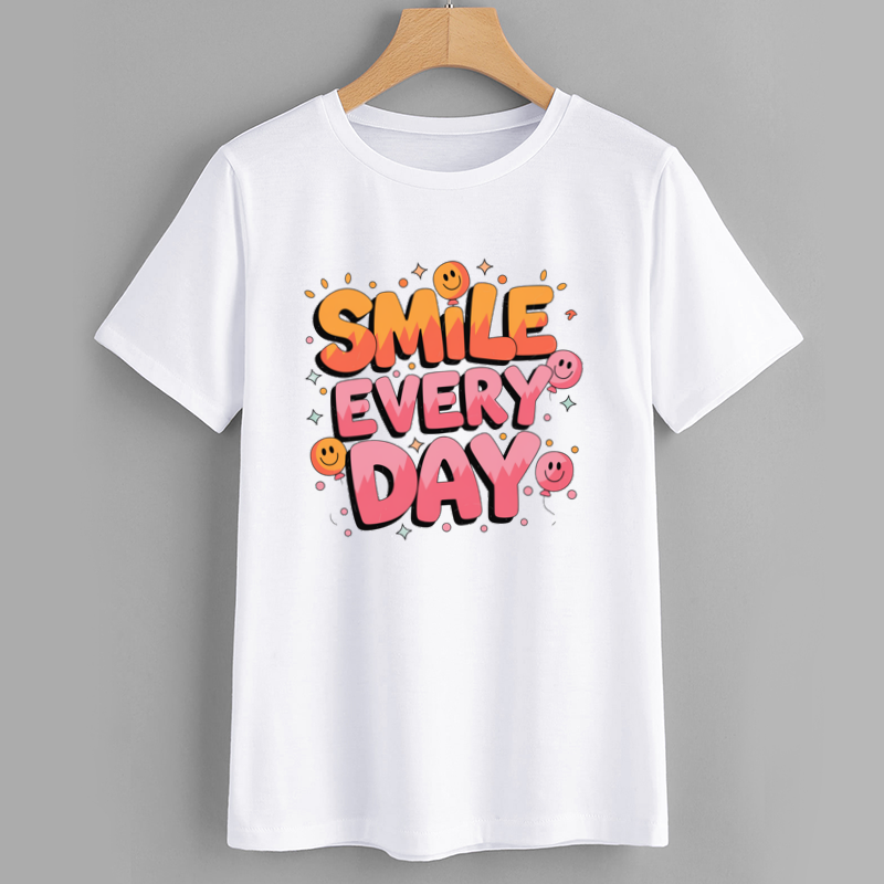 Smile Every Day Graphic T-Shirt
