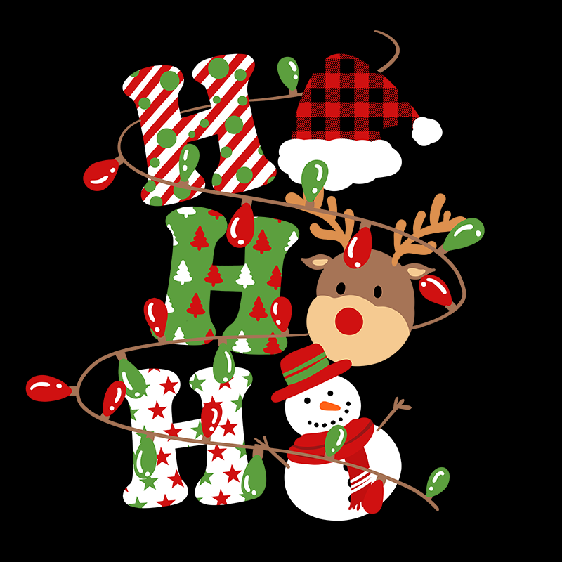 Christmas Pattern Top