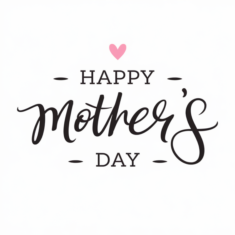 Classic Happy Mother's Day Cotton T-Shirt