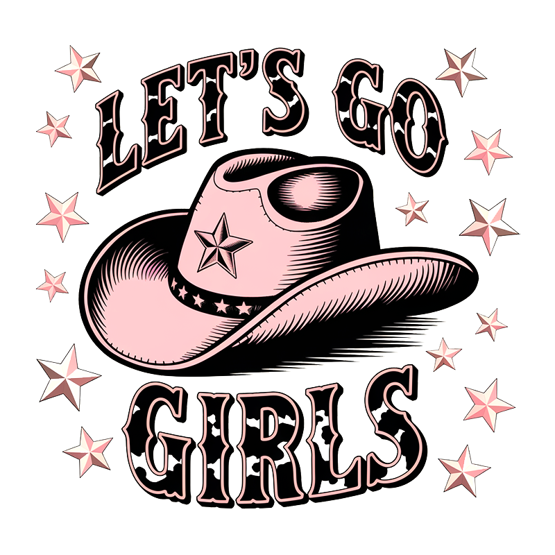 Western Cowgirl 'Let's Go Girls' T-Shirt