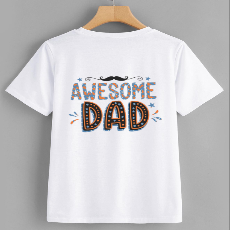 Awesome Dad Graphic T-Shirt - Perfect Gift for Fathers