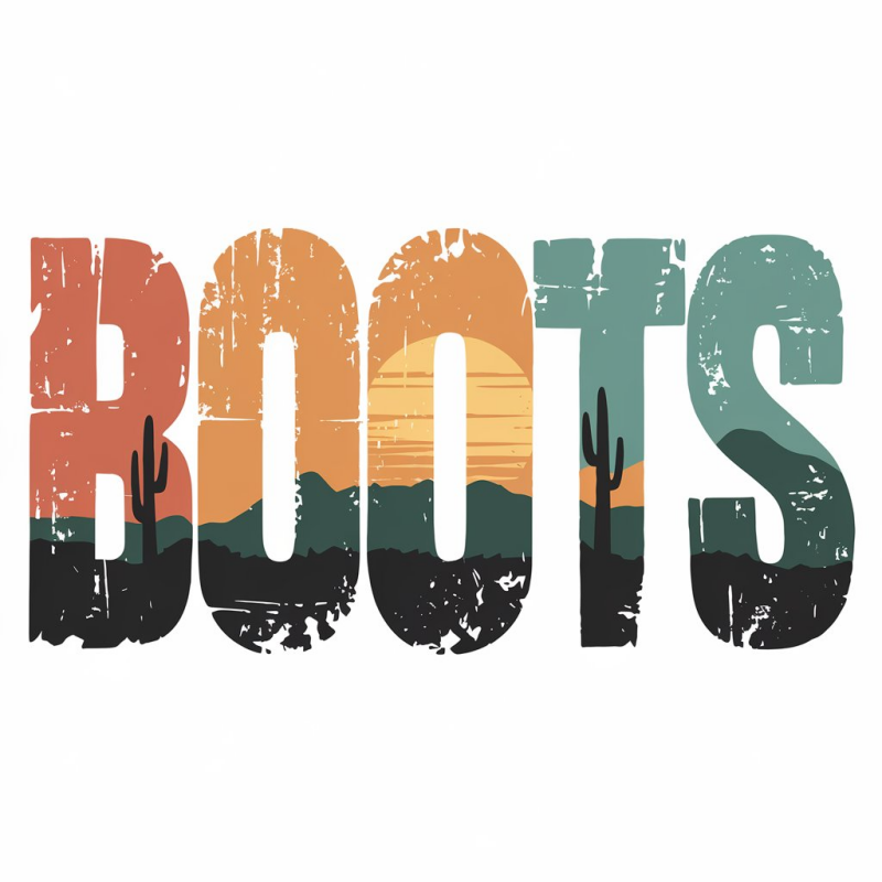 Stylish Boots Graphic T-Shirt for Trendy Casual Looks