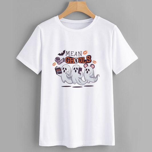 Mean Ghouls Halloween Graphic Tee