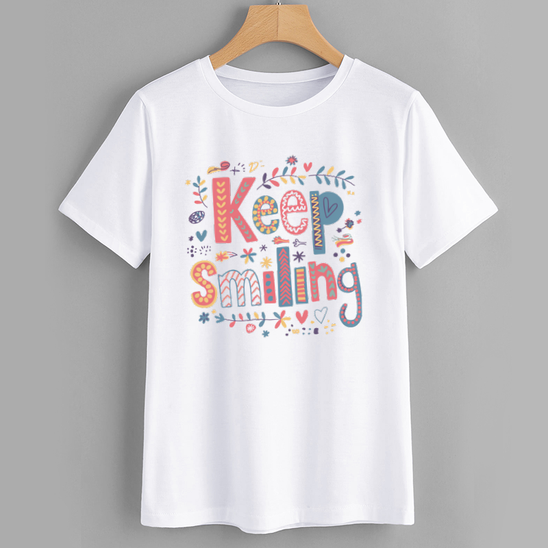 Keep Smiling Graphic T-shirt
