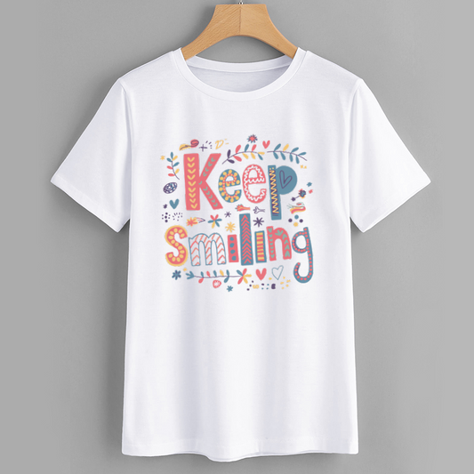 Keep Smiling Graphic T-shirt
