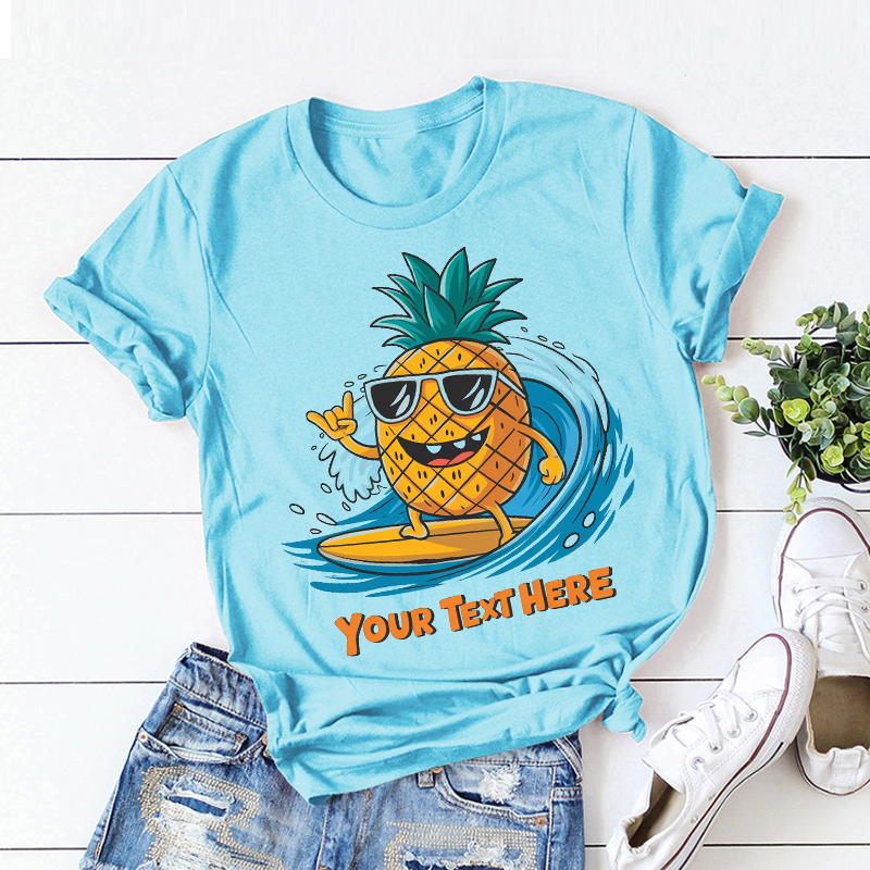 Beach Pattern Top T-shirt