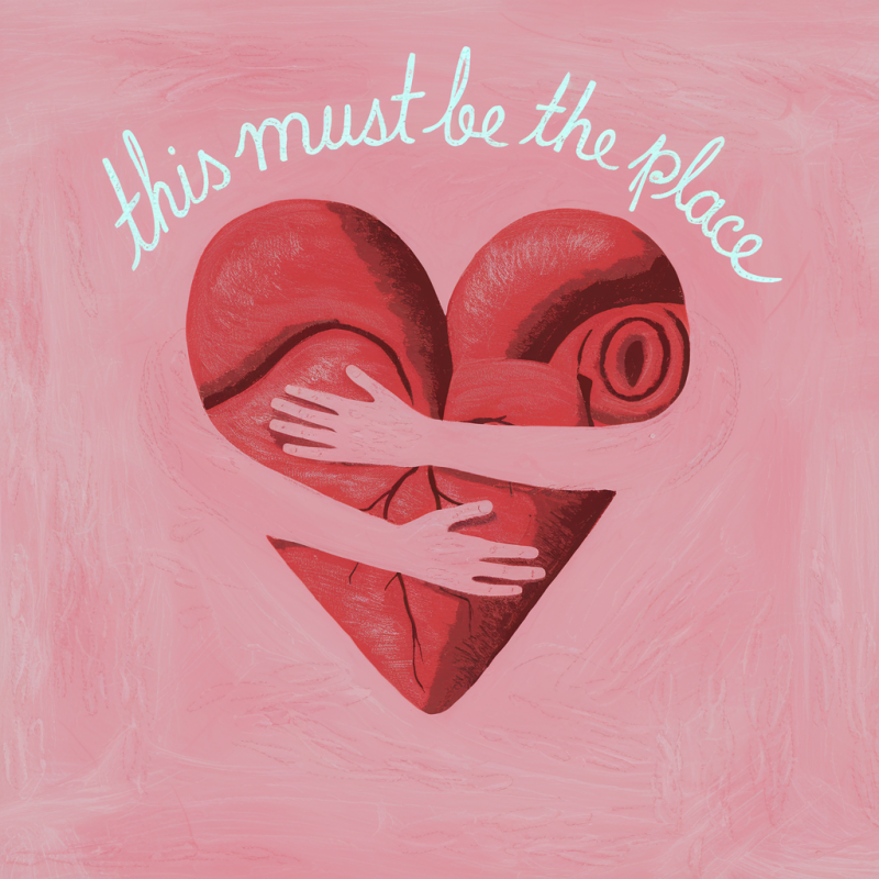 Heart Embrace Graphic T-Shirt