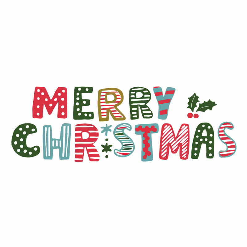 Merry Christmas Graphic T-Shirt