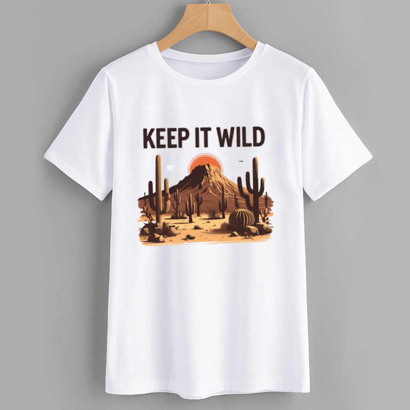 Keep It Wild Graphic T-Shirt - Adventure Apparel