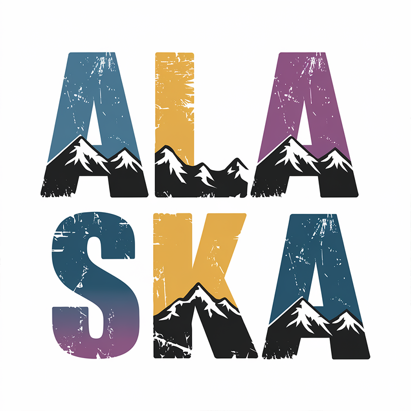 Alaska Outdoor Camping Graphic T-Shirt