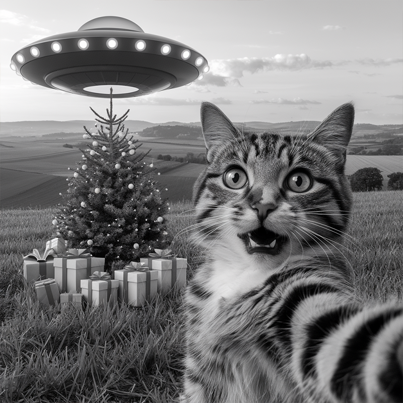 Spaceship Cat T-Shirt