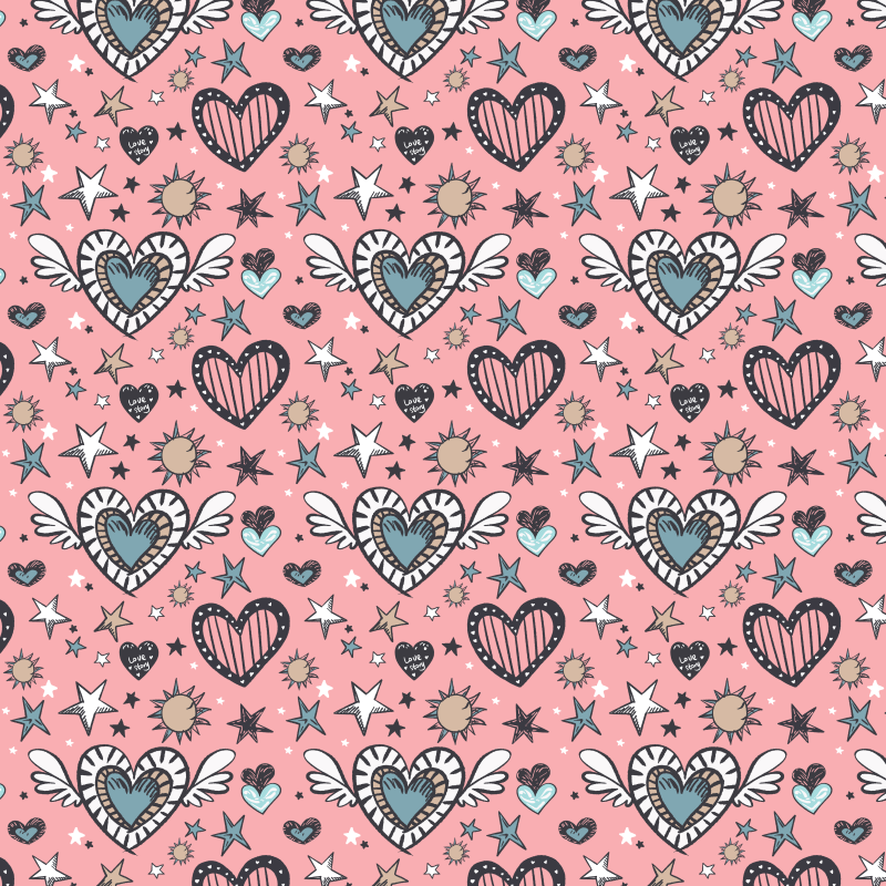 Valentine's Day Heart Angel Wings Shirt