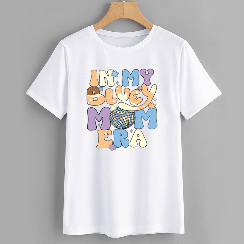 In My Bluey Mom Era Graphic T-Shirt