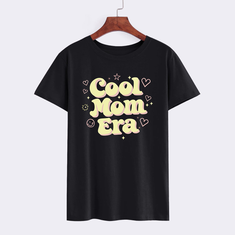 Cool Mom Era T-shirt - Trendy Graphic Tee for Moms