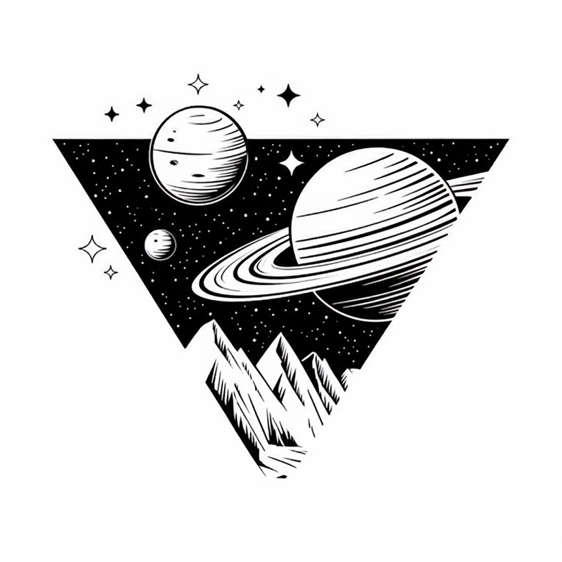 Galactic Adventure Graphic T-Shirt