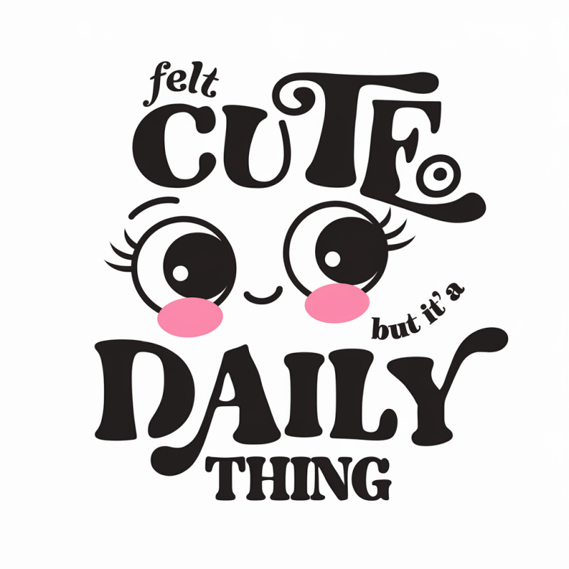 Cute Eyes Graphic Cotton T-Shirt – Daily Thing Print