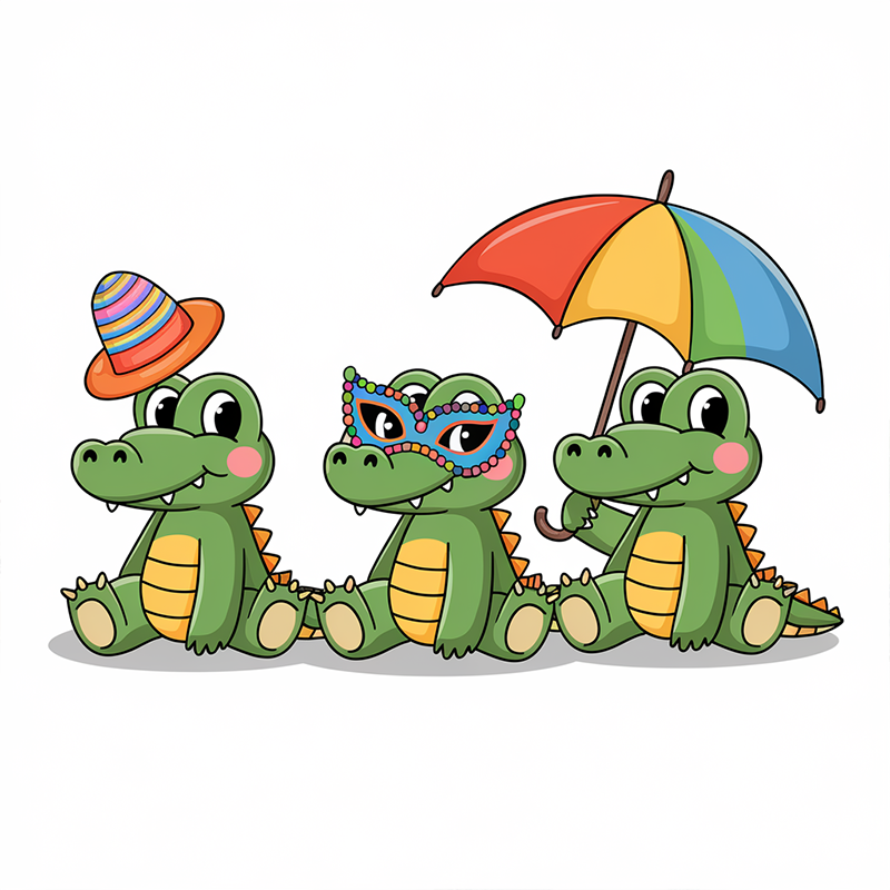 Carnival Crocodile T-shirt