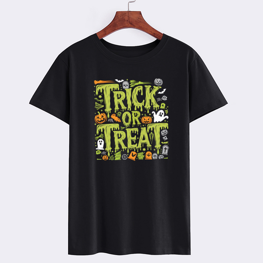 Halloween Trick or Treat Graphic T-shirt