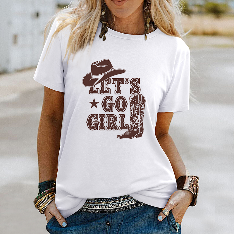 LET'S GO GIRL T-shirt