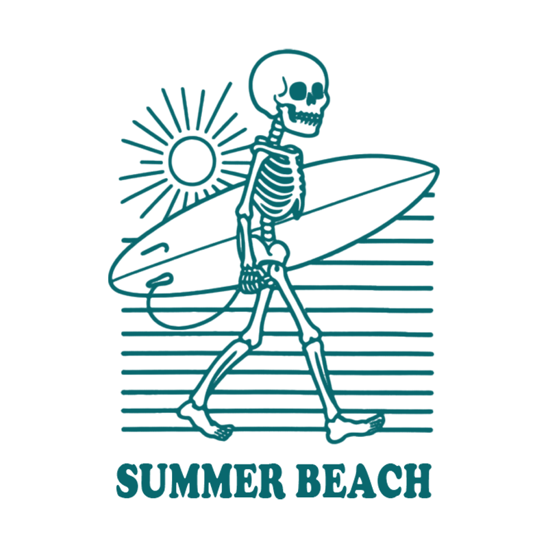 Fun Summer Beach Vacation Graphic Top