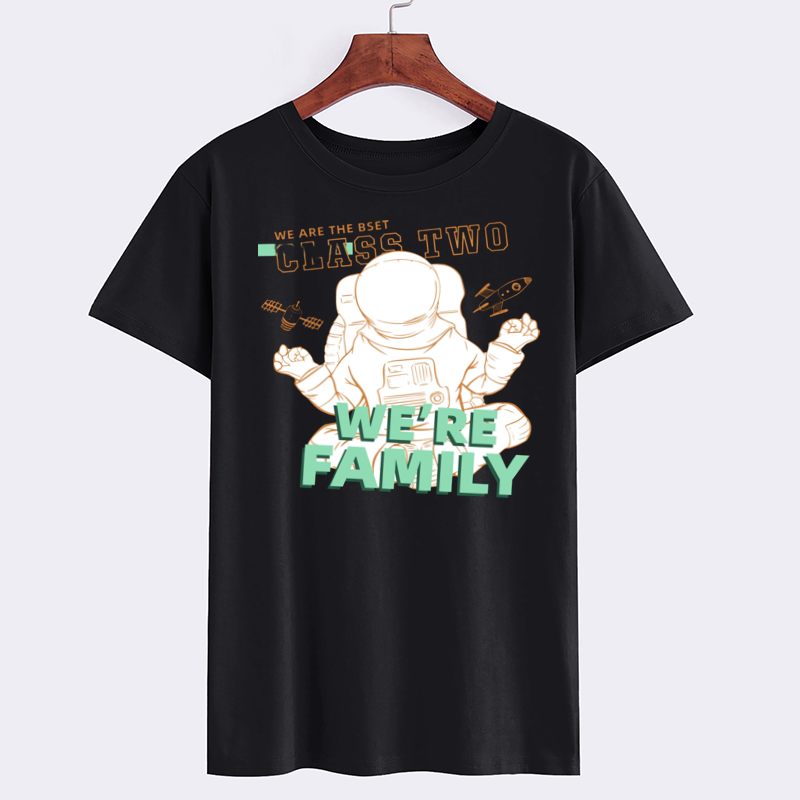 Astronaut Graphic T-Shirt - We're Family