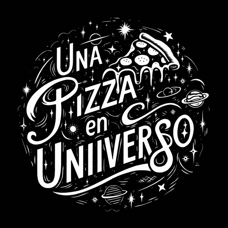Cosmic Pizza Graphic T-Shirt