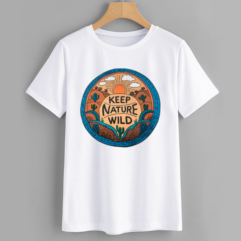 Keep Nature Wild Graphic T-Shirt