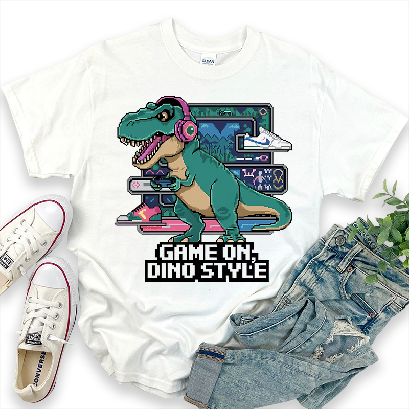 Dinosaur Pattern Top