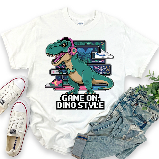 Dinosaur Pattern Top