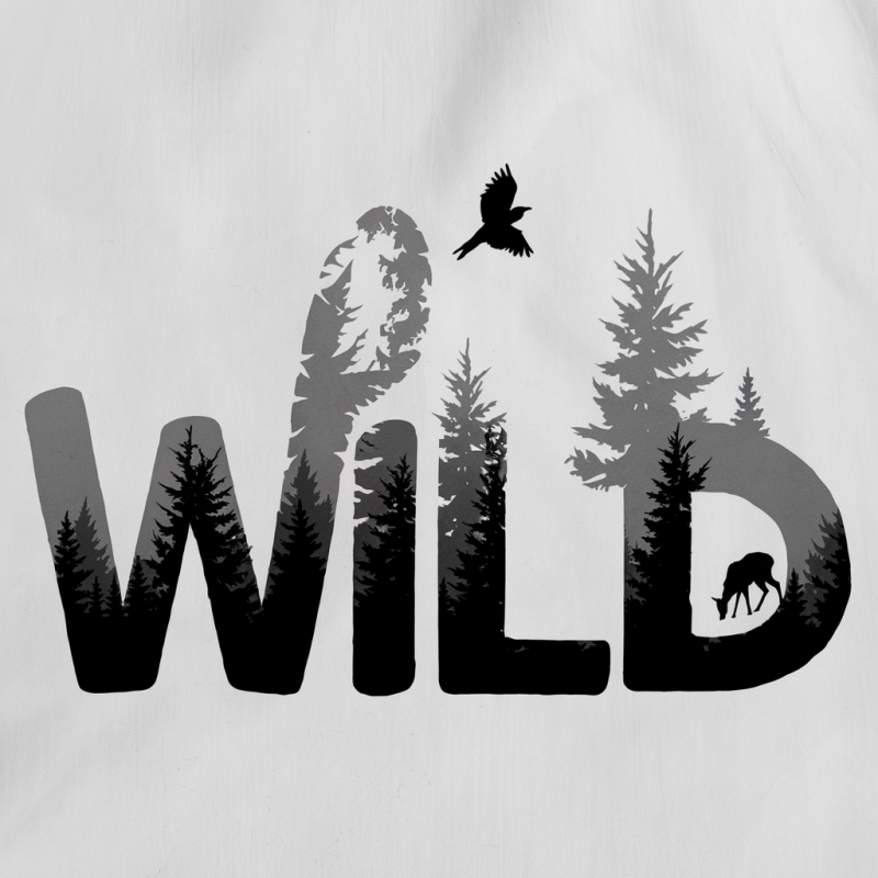 WILD Nature Graphic Tee - Unisex Outdoor T-shirt