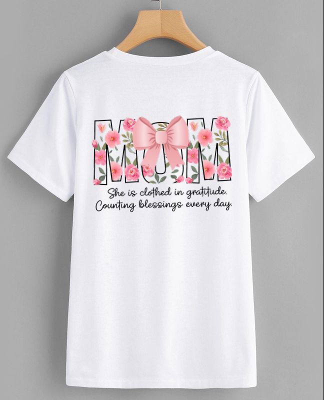 Floral Mom Art Print - Grateful Heart Decor