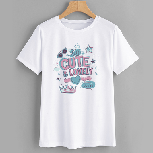 Cute & Lovely Graphic T-Shirt for Youth