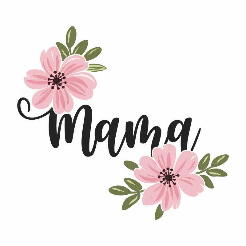 Blooming Mama Floral Cotton Graphic T-Shirt