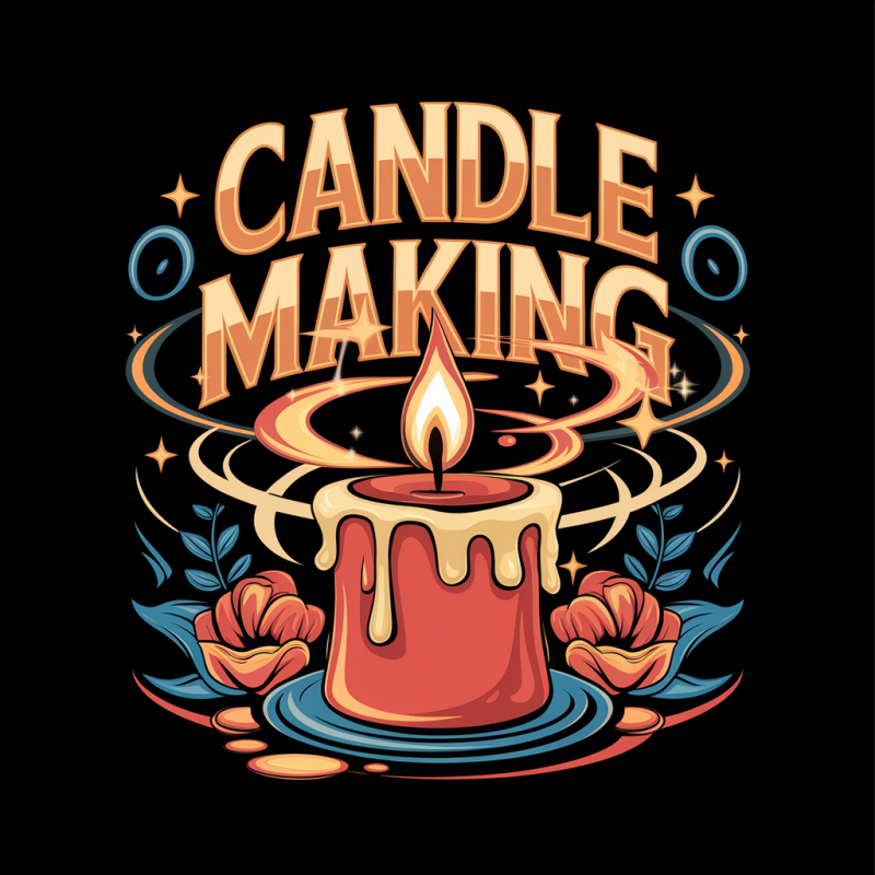 Candle Making Graphic T-Shirt